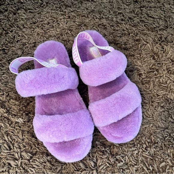 UGG Purple Womens Slides/Sandals Size 8 - Picture 2 of 3